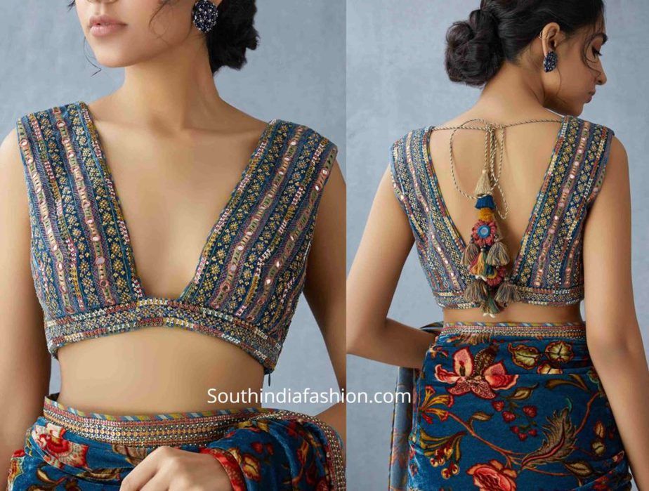 17 Stylish Designer Readymade Saree Blouses That You Can shop Online! New Saree Blouse Designs, Readymade Saree, Organza Saree, Trendy, Air Purifier, Guru, Stylish, Design Ideas, Bohemian
