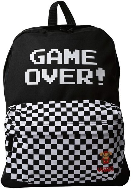 vans game over backpack