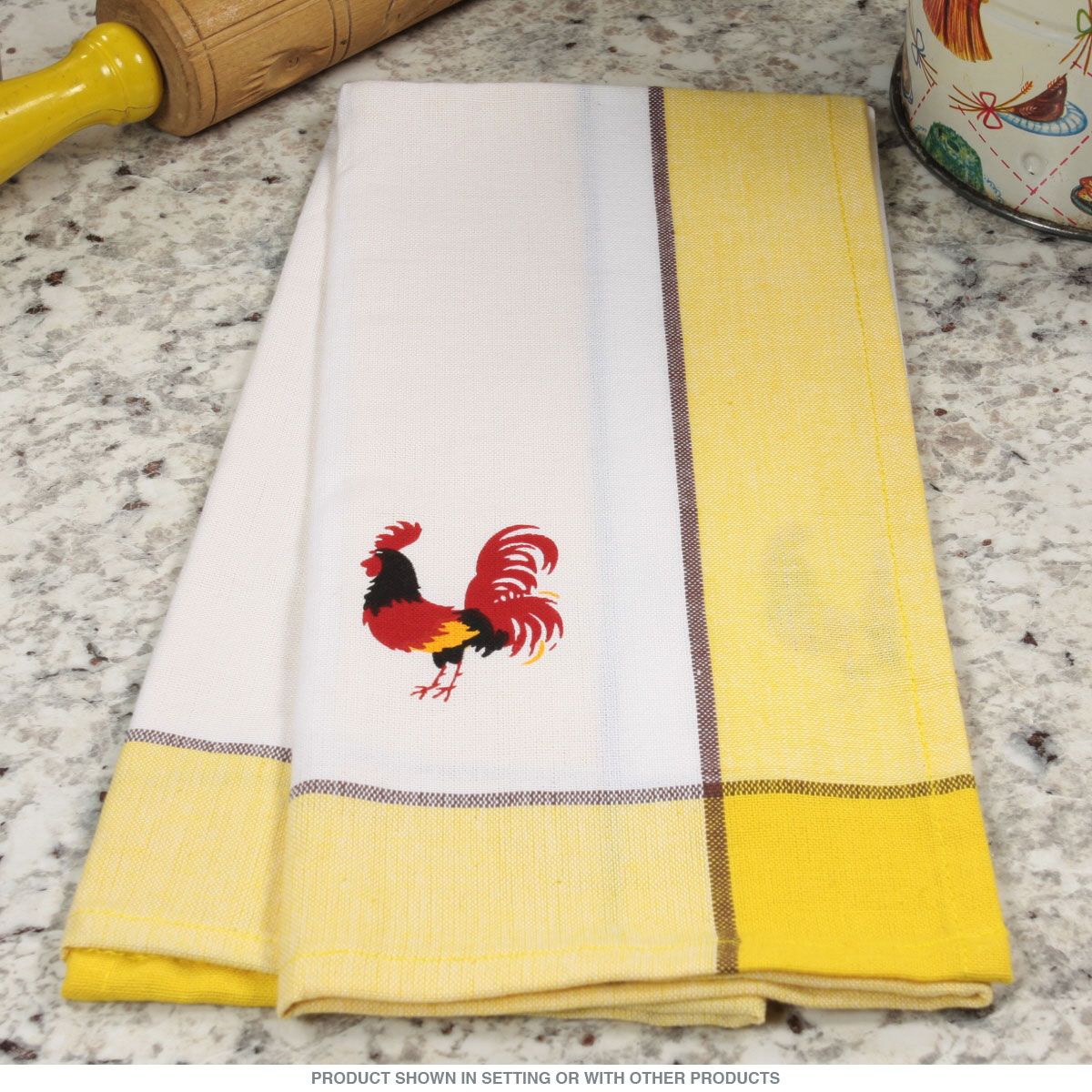 A Clic Cotton Dish Towel With Vintage Inspired Country Kitchen A Clic Cotton Dish Towel With Vintage Inspired Country Kitchen Design This 100 Is Machine Washable And Has Excellent Absorbency
