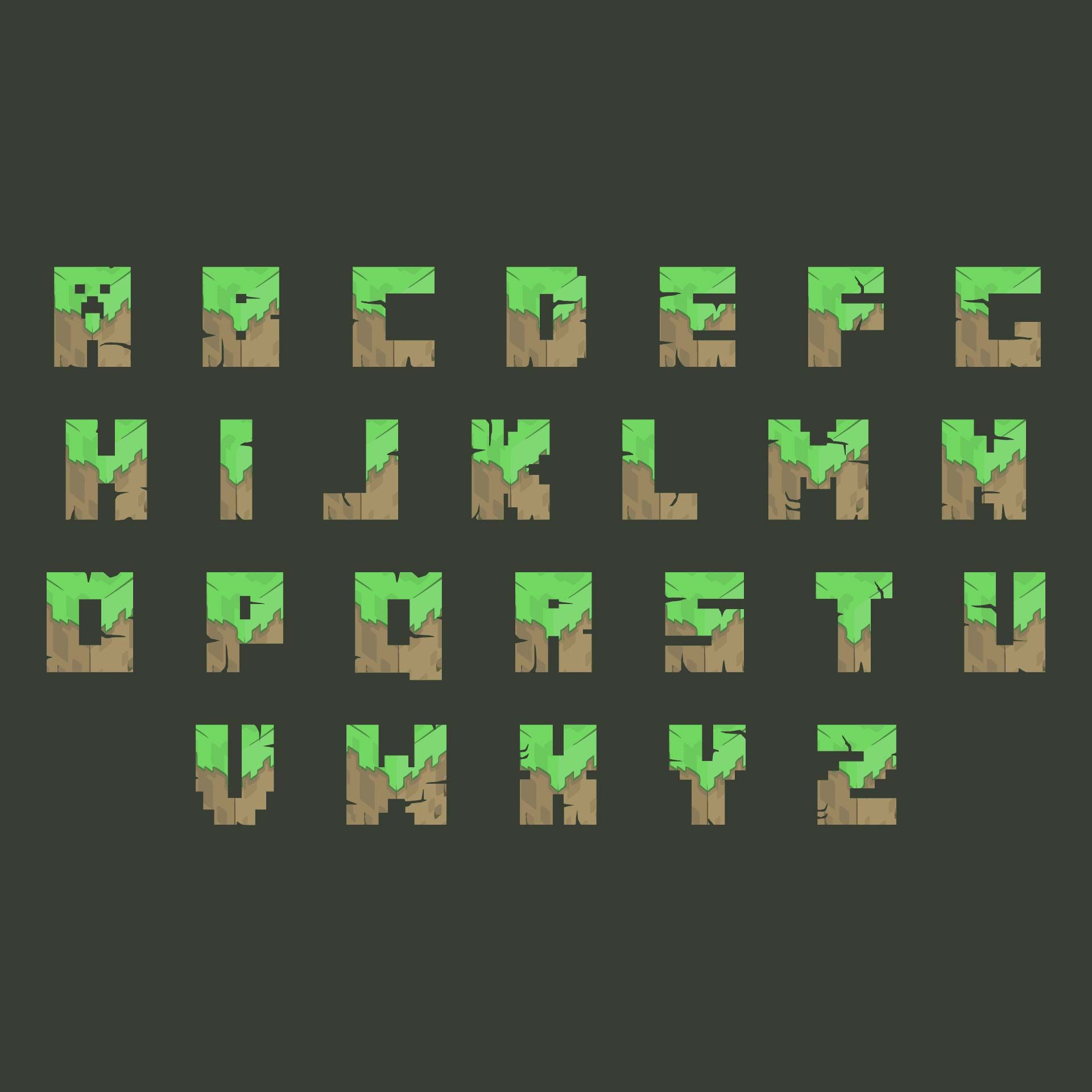 11 best free minecraft printable letters Artofit 11 best free minecraft printable letters Artofit