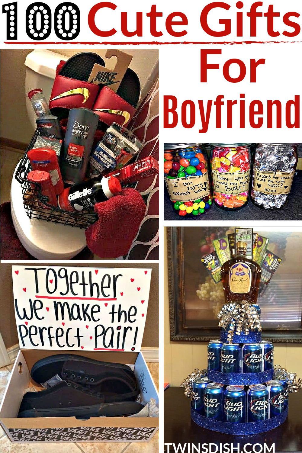 Last Minute Birthday Gifts, Creative Birthday Gifts, Birthday Gifts For Husband, Mens Birthday Gifts, Birthday Ideas, Valentines Day Baskets, Cute Valentines Day Gifts, Diy Gifts Cheap, Diy Gifts For Him