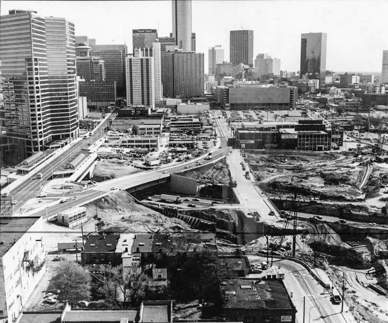 Photos Of Atlanta Under Construction From 1878 Through 1995 Atlanta photos-of-atlanta-under-construction-from-1878-through-1995-atlanta