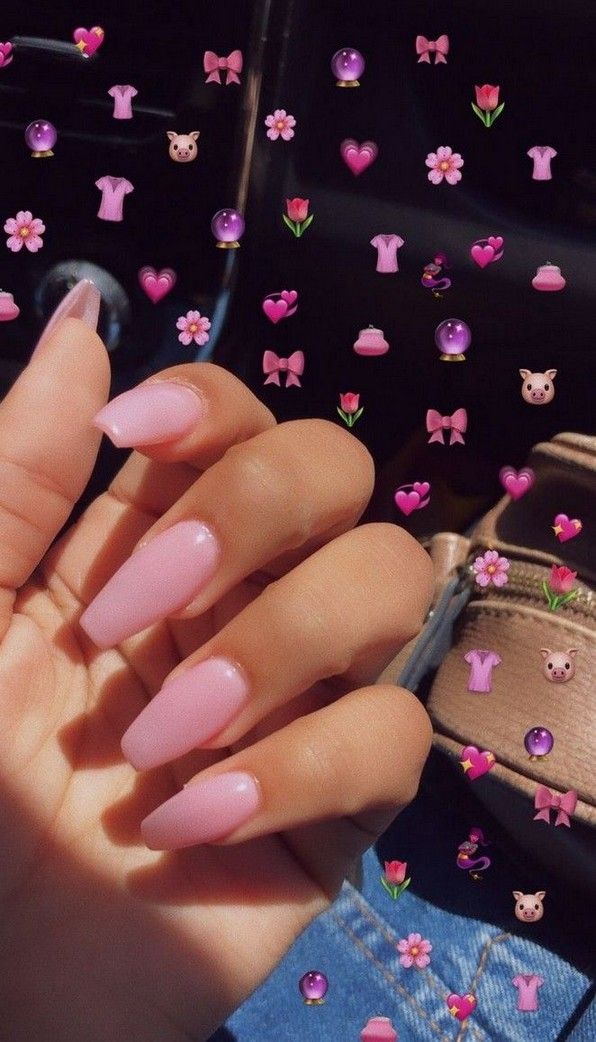 95+ stylish acrylic coffin nail designs and colors for summer 82 » elroystores.... | Pinsboad.Net #coffinnails