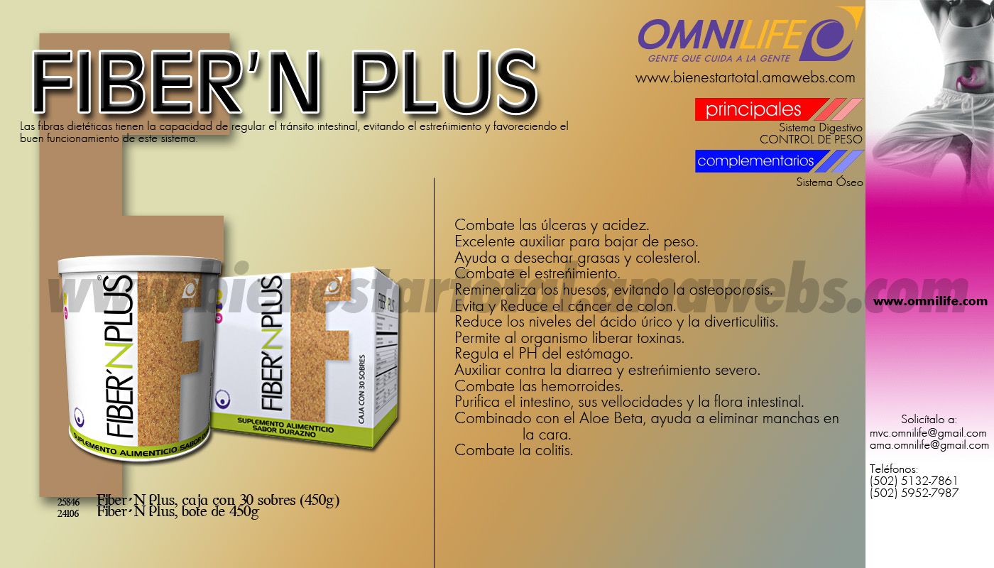 Suplemento alimenticio para bajar de peso omnilife products