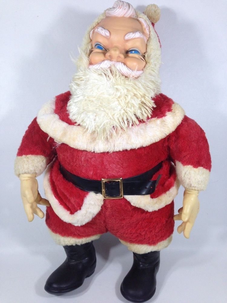 giant stuffed santa claus
