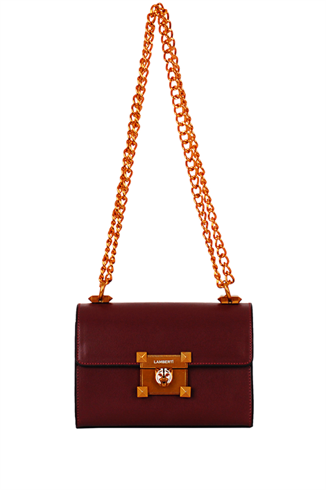 Lamberti 7098 Kadın Zincirli Çapraz / Postacı Çanta Bordo Crossbody, Metal, Bags, Fashion, Handbags, Moda, Fashion Styles, Metals, Fashion Illustrations