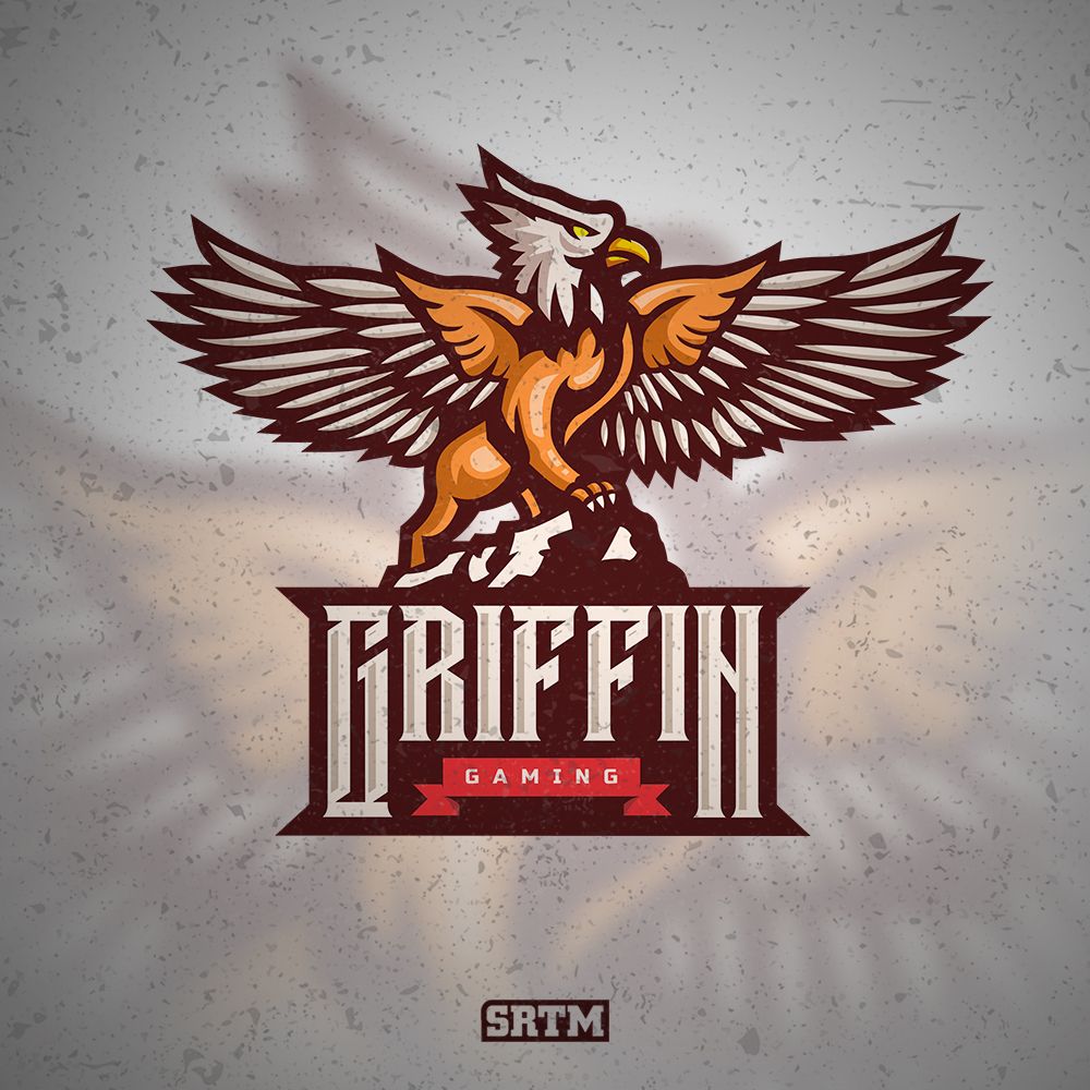GRIFFIN Logo Design Mascot Logo griffin-logo-design-mascot-logo