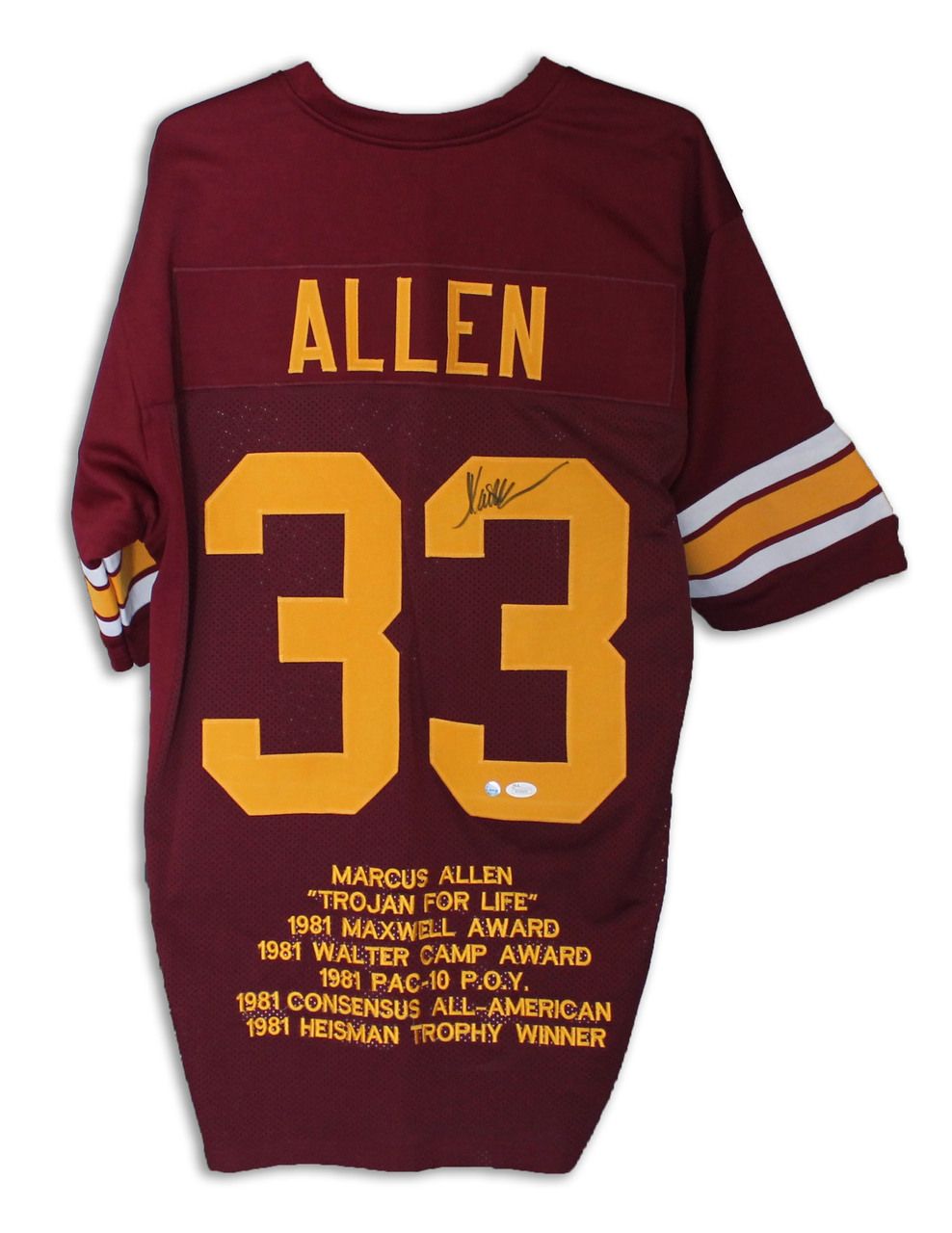 autographed marcus allen jersey autographed marcus allen jersey