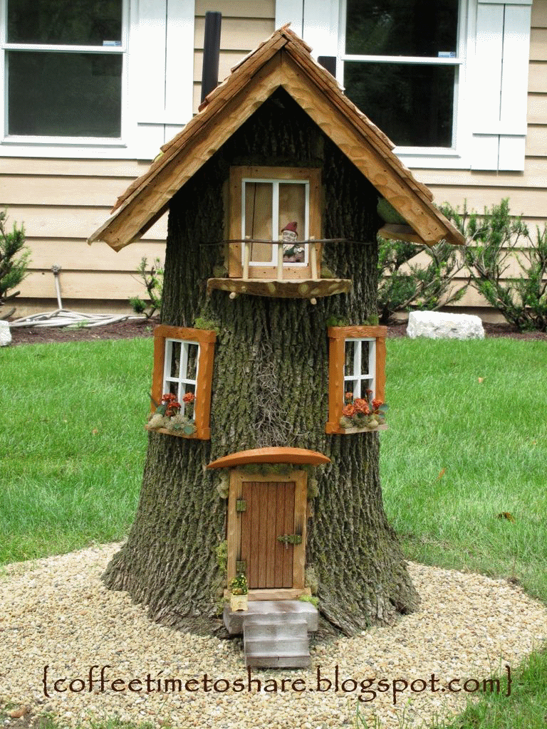 Garden Design Vegetable Fairy Tree Houses Fairy Garden Houses Fairy Houses