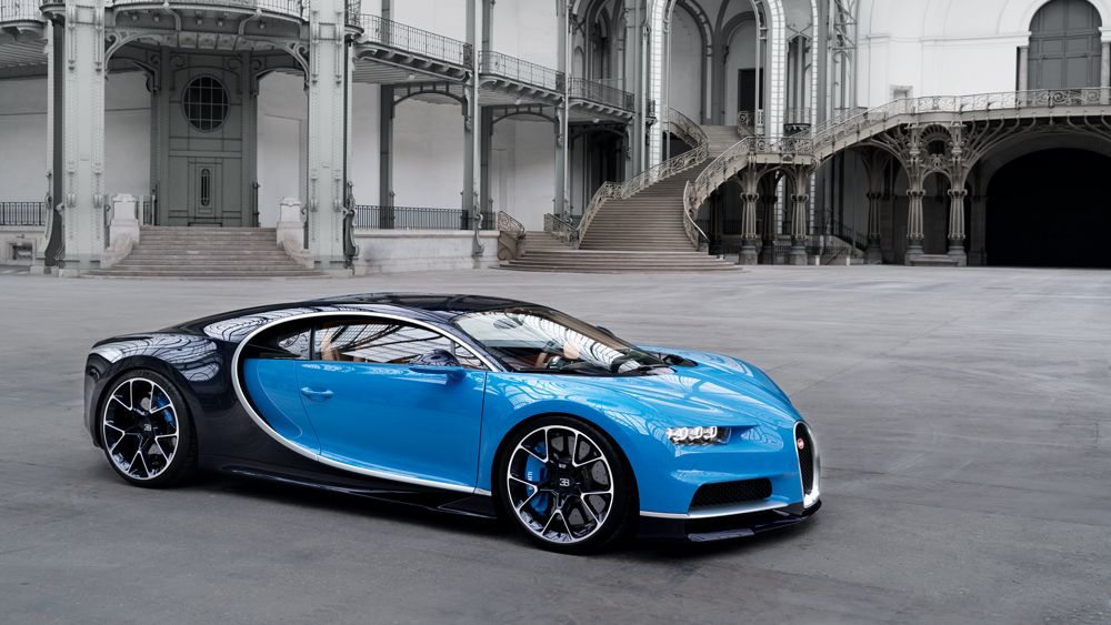 Blue Bugatti Pill 2017 blue Bugatti Chiron exterior of car. | Bugatti chiron, Bugatti cars