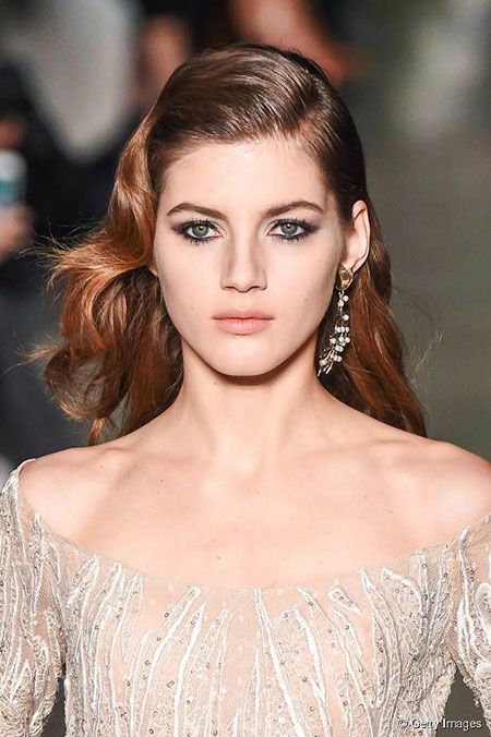 30er Frisuren für langes Haar #20erjahrefrisur #40er #glattehaare #
