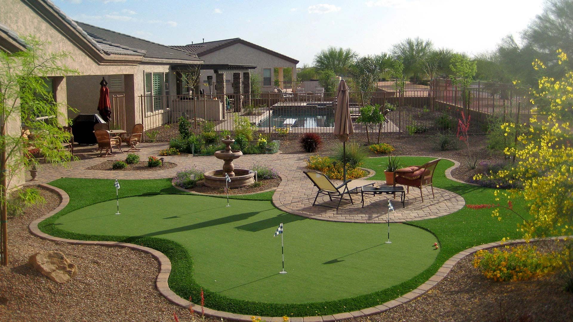 Image result for desert landscaping | Arizona backyard landscaping