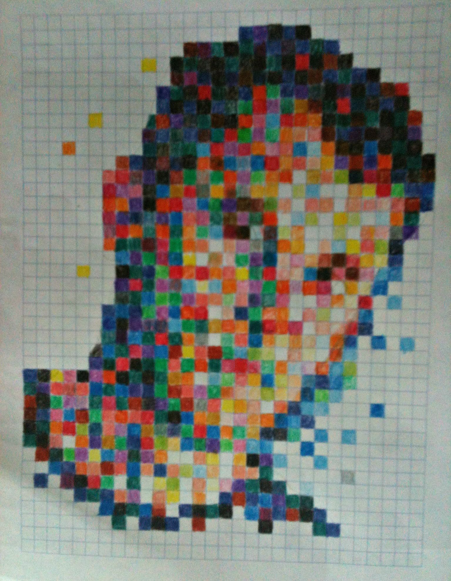 graph paper art projects under fontanacountryinn com cool graph paper art