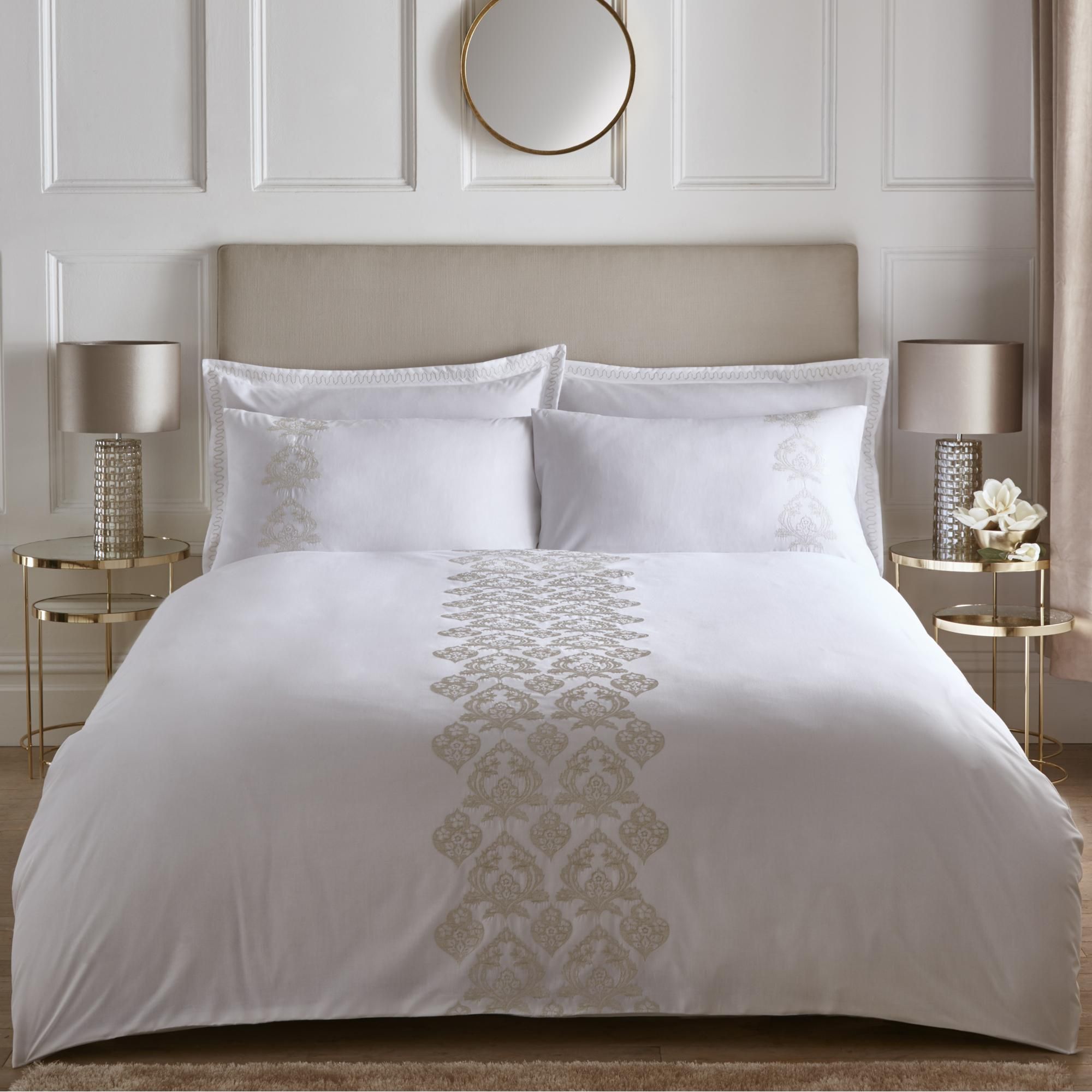 duvet covers Luxury King size duvet natural white