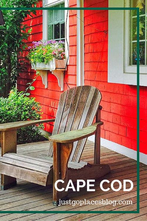 an adirondack chair on a pretty porch in cape cod the big travel