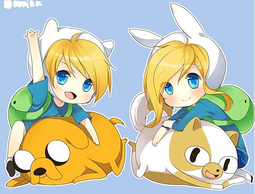 Fionna and Cake (hora de aventura) - Desenho de affnumsei - Gartic