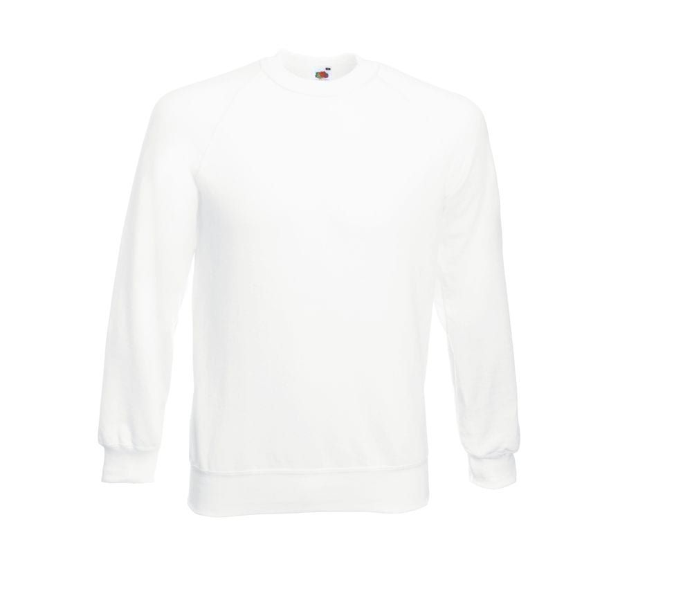 Fruit of the Loom Lightweight Raglan Sweat Maglia di Tuta Uomo Fruit of the Loom Lightweight Raglan Sweat Maglia di Tuta Uomo