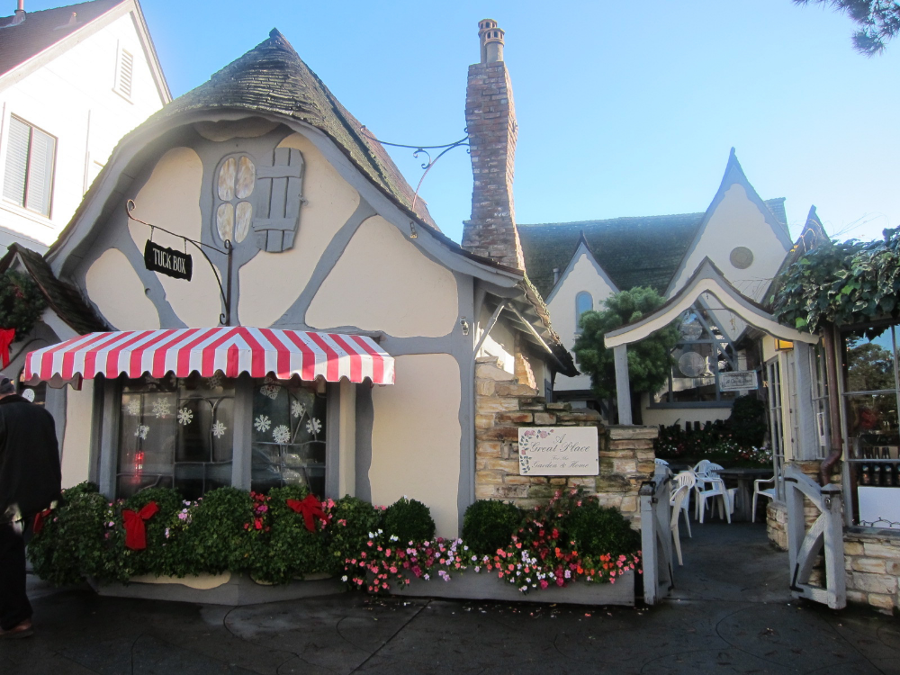 There's an entire village of fairytale cottages just off ...