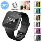 3PC TPU Full Screen Protector Protect Frame Case Cover For Fitbit versa Lite h #Fitness