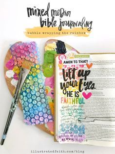 Mixed Media Bible Journaling Tutorial