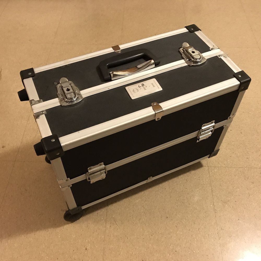 Professional Makeup Trolley Case Box Opi Nail Polish Manicure Professional Makeup Trolley Case Box Opi Nail Polish Manicure Organizers Storage
