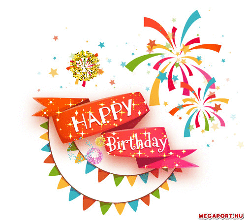 Happy Birthday Gif Animation Megaport Media Birthday Happy