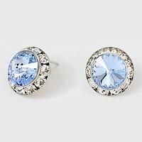 Rhinestone pierced earrings Rhinestone pierced earrings