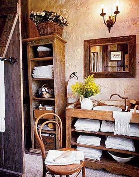 Muebles de ba±o rusticos Muebles de ba±o rusticos