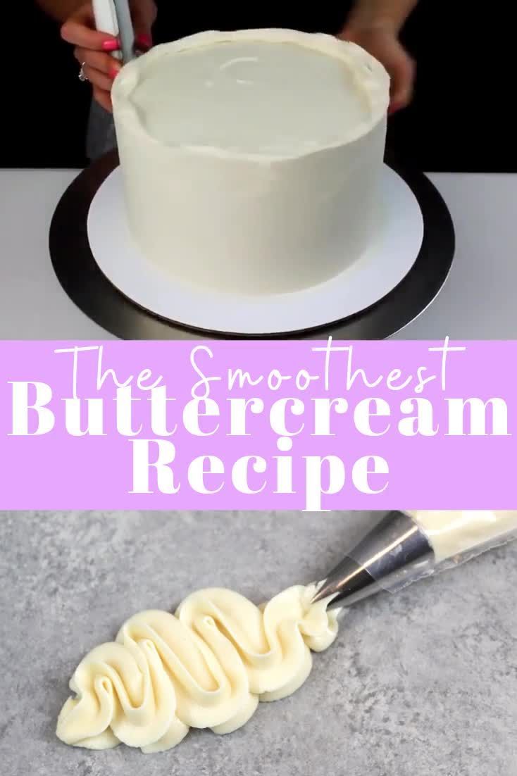 This American buttercream recipe only uses five ingredients, and makes the smoothest frosting! It's so easy and delicious to make, you'll never buy frosting again!! #buttercreamrecipe #buttercreamfromscratch #frostingrecipe #easybuttercream American Buttercream Frosting Recipe, Best Frosting Recipe, Homemade Frosting, Cake Icing, Professional Cake Frosting Recipe, Smooth Buttercream Frosting Recipe, Bakery Frosting Recipe, Buttercream Birthday Cake, Decorating Icing Recipe