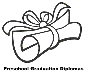 diploma coloring pages