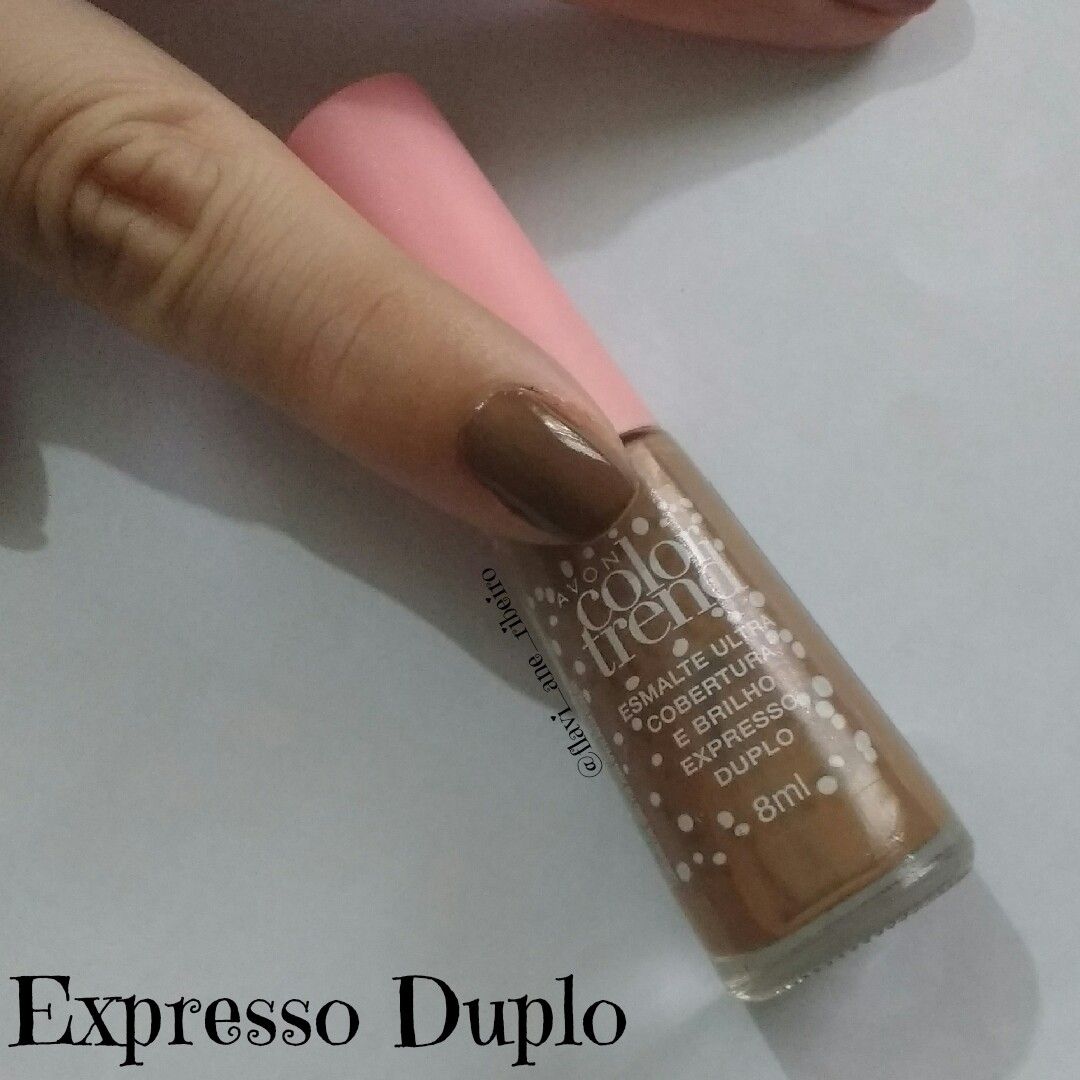 Esmalte Color Trend Avon Na Cor Expresso Duplo Avon Em 2019