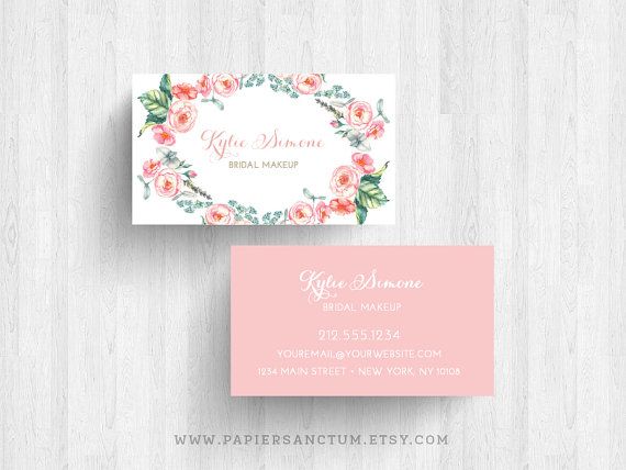 floral business cards