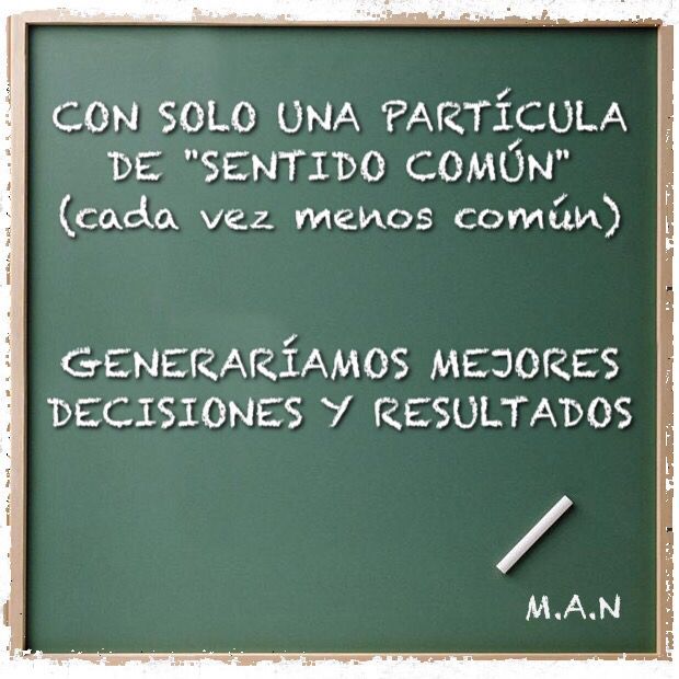 El Menos Común De Los Sentidos Sentido Lecciones De Vida Pensamientos
