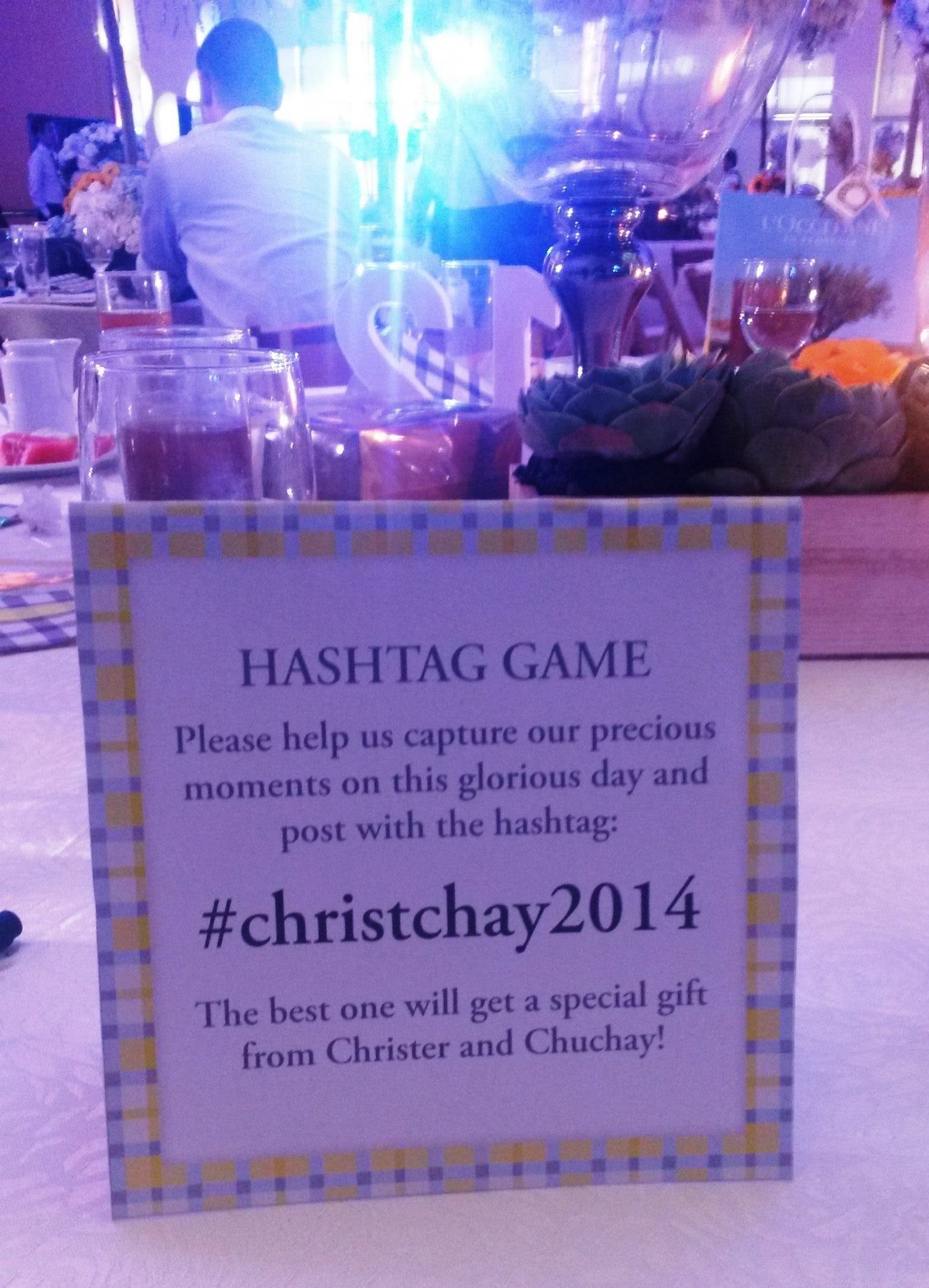 #hashtag #game #wedding | Special gifts, Wedding, Glorious days