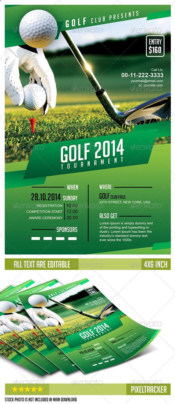 golf tournament flyer template no model required download the full golf outing flyer template