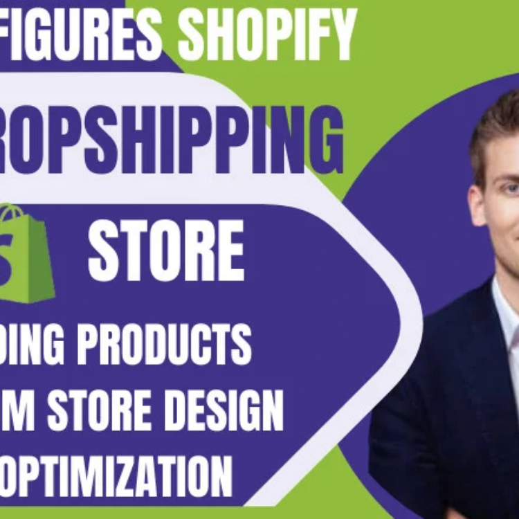 I will build passive income shopify dropshipping store shopify website