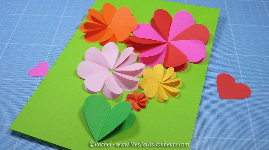 Carte Fleurs Bricolage Avec Des Coeurs Pour La Fete Des Meres Carte Anniversaire Fleurs Creations Pour Fete Des Meres Fete Des Meres Carte Fleurs Bricolage Avec Des Coeurs Pour La Fete Des Meres Carte Anniversaire Fleurs Creations Pour Fete Des Meres Fete Des Meres