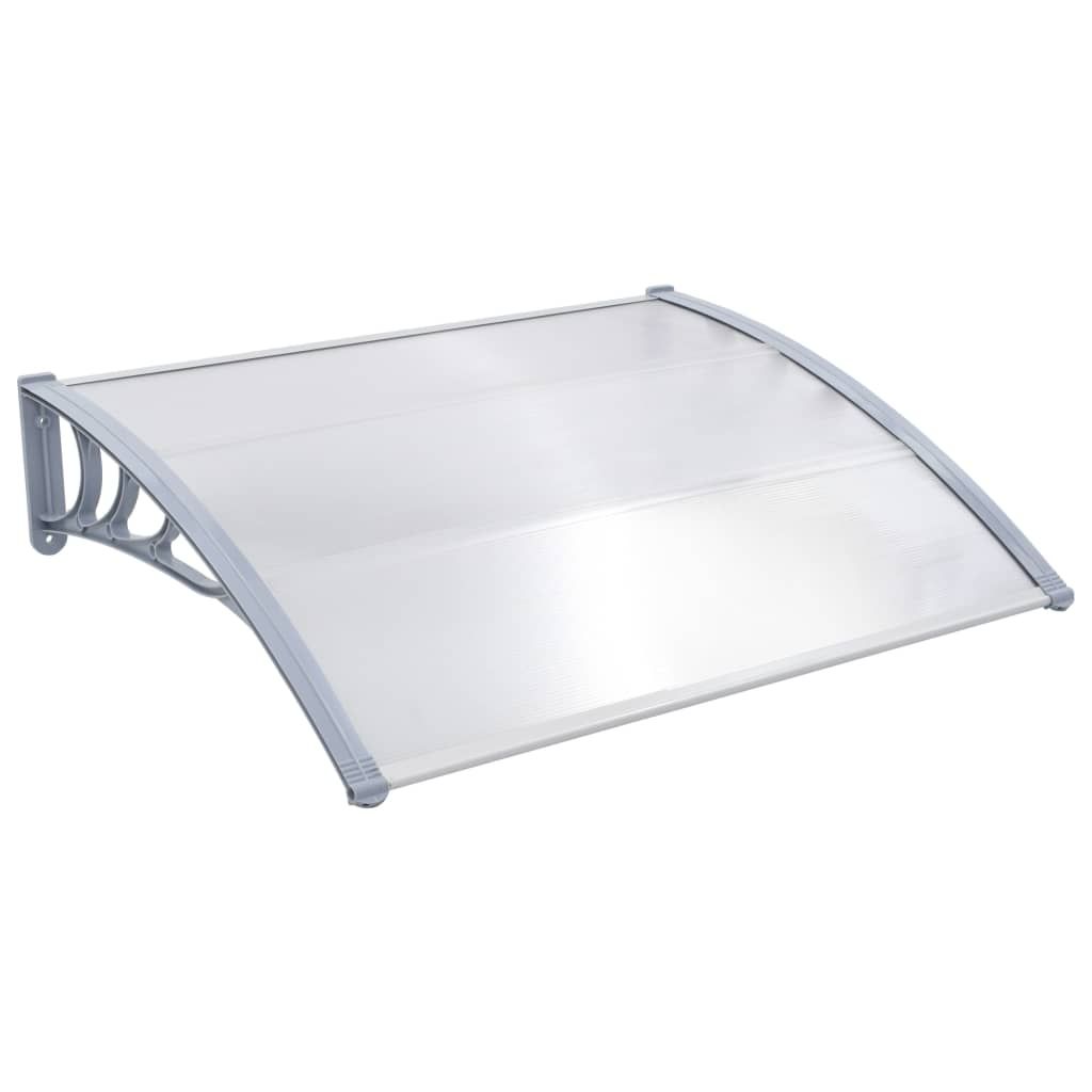 Door Canopy Grey 120×100 cm PC