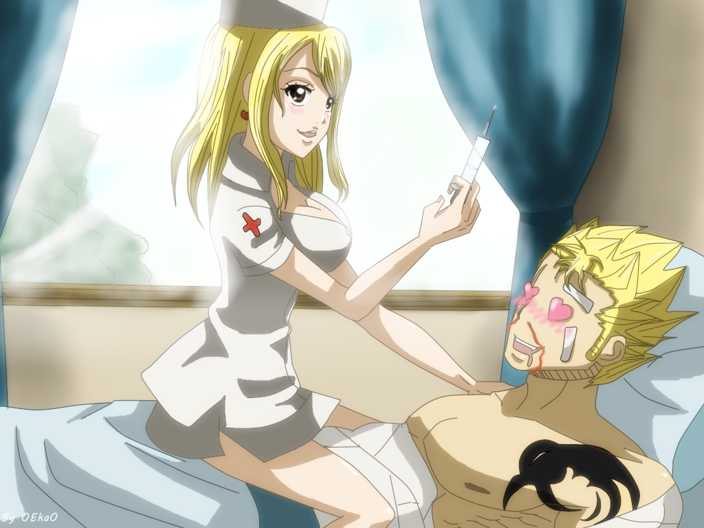 fairy tail laxus X lucy kiss - Google Search Сказки, Nalu.