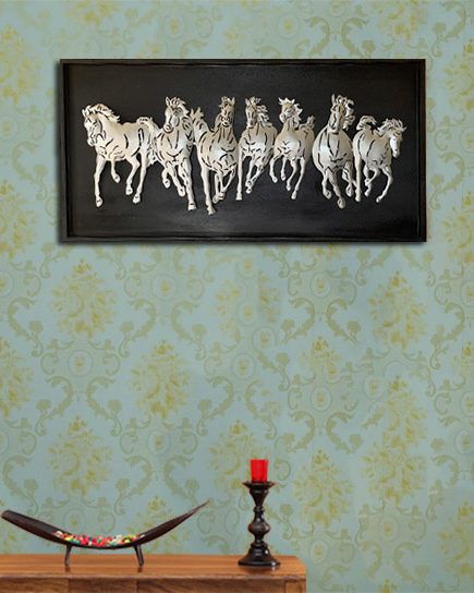 Buy Metal Wall Hangings Craft Online In India Metal Wall Art Panels, Led Wall Art, Metal Wall Hangings, Hanging Frames, Panel Wall Art, Metal Wall Decor, Metal Walls, Framed Wall Art, Modern Bungalow