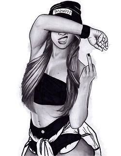 Pin on Tumblr Swag Girls Drawing