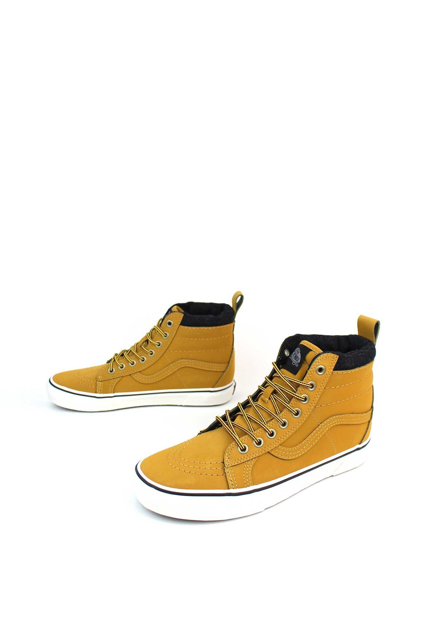 high top vans mustard