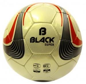 Black Super Futbol Topu 5 No Futbol Spor