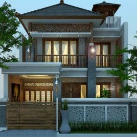 Rumah Etnik Jawa 2 Lantai joglo Home fashion Desain Rumah Etnik Jawa 2 Lantai joglo Home fashion Desain