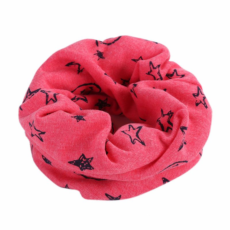 Moda Kids Scarf Uni Cuello Cuello Bufandas Decoración de Estrella Anillo Uni Moda Kids Scarf Uni Cuello Cuello Bufandas Decoración de Estrella Anillo Uni