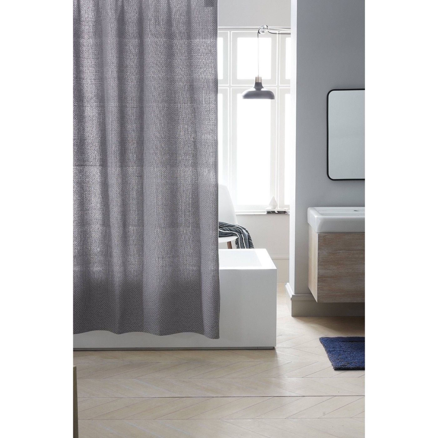 Mosaic Design Shower Curtain Pigeon Gray Project 62 In 2020 Mosaic Designs Cotton Shower Curtain Curtains
