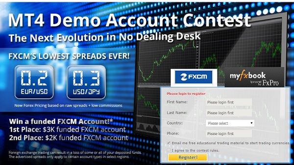 Forex Demo Account Fxcm Forex Robot Python