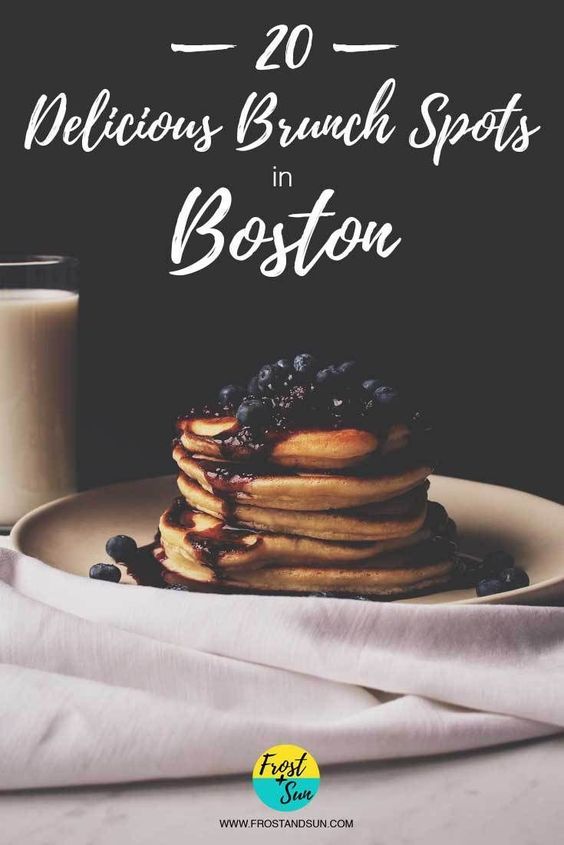 20 Delicious Places to Get Brunch in Boston | Best breakfast, Breakfast