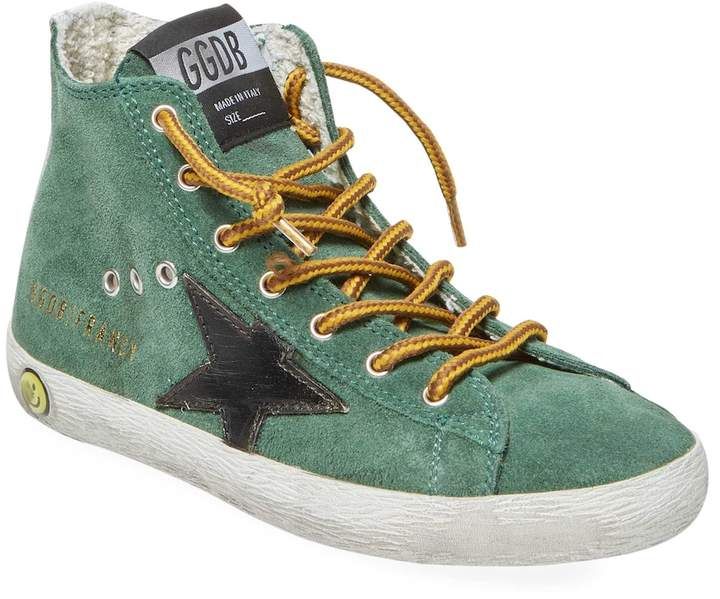 golden goose high top leopard