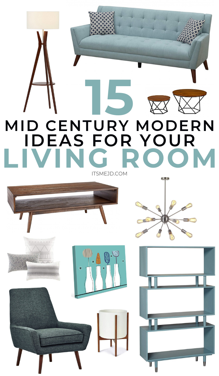 15 Mid Century Modern Living Room Decor Ideas You'll Want To Copy